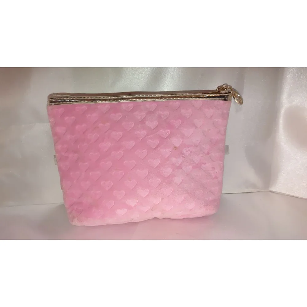 Juicy Couture Velvet Embossed Cosmetic Bag